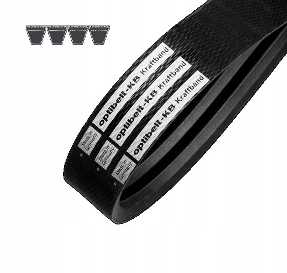 Kombinovaný klinový remeň KB 4SPA 2650 Lp OPTIBELT
